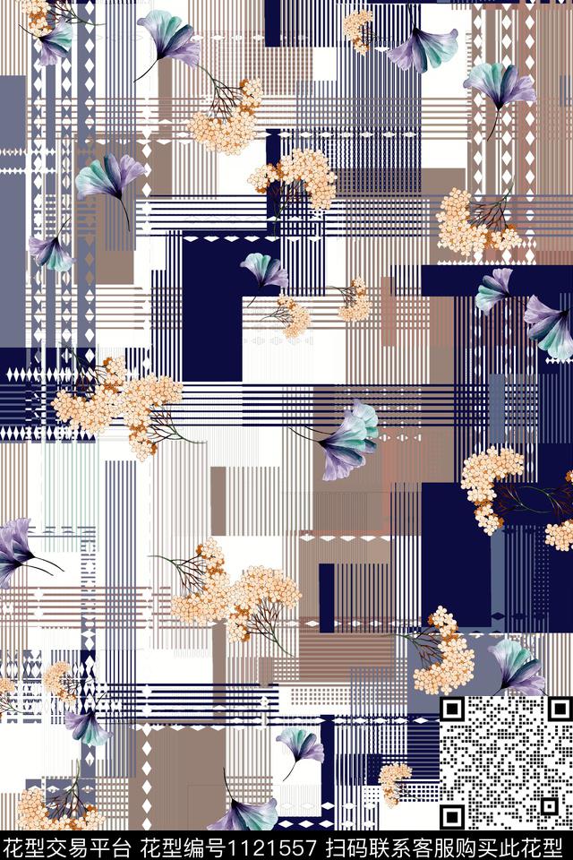 20180917-4.jpg - 1121557 - 女装 数码花型 花卉 - 数码印花花型 － 女装花型设计 － 瓦栏