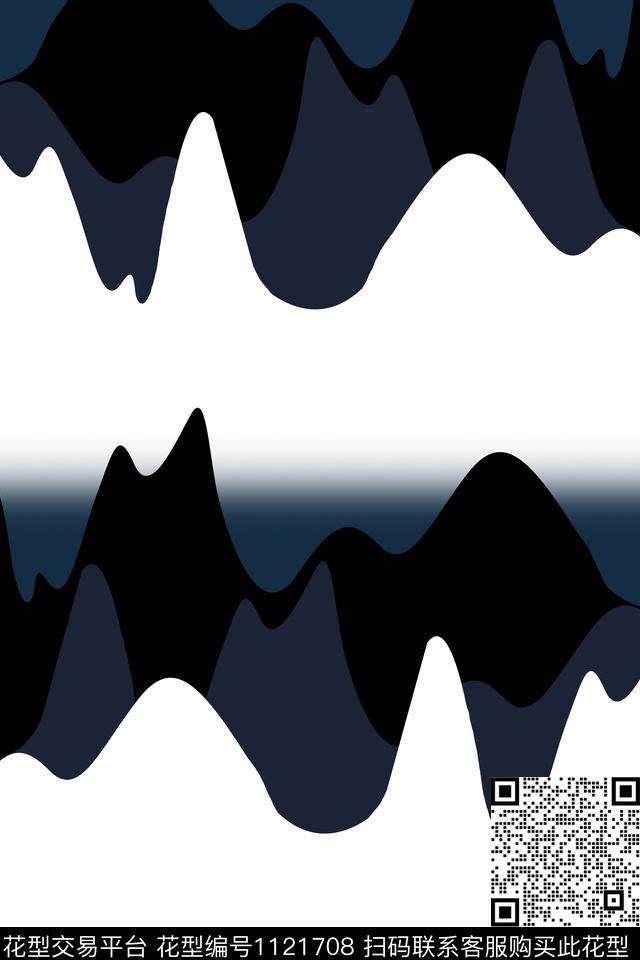 休闲运动服男装传统印花花型下载（图片编号: 1121708） - 瓦栏（Walan）
