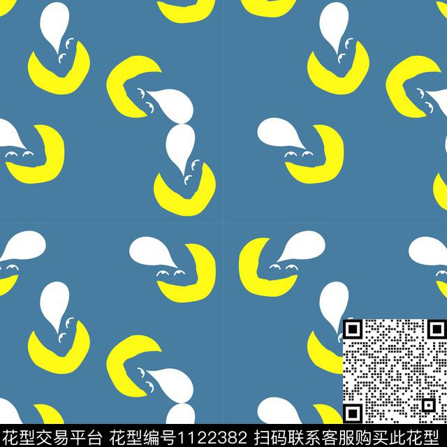 涂鸦童装趣味传统印花花型下载（图片编号: 1122382） - 瓦栏（Walan）