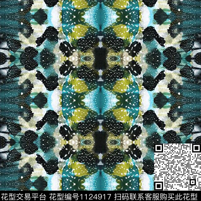 15_0000_1.jpg - 1124917 - 床品 地毯 数码花型 - 数码印花花型 － 女装花型设计 － 瓦栏
