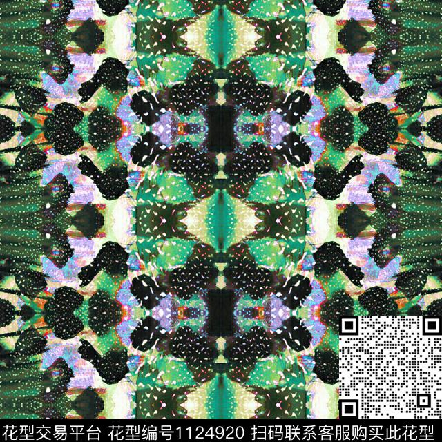 15_0003_4.jpg - 1124920 - 床品 地毯 数码花型 - 数码印花花型 － 女装花型设计 － 瓦栏