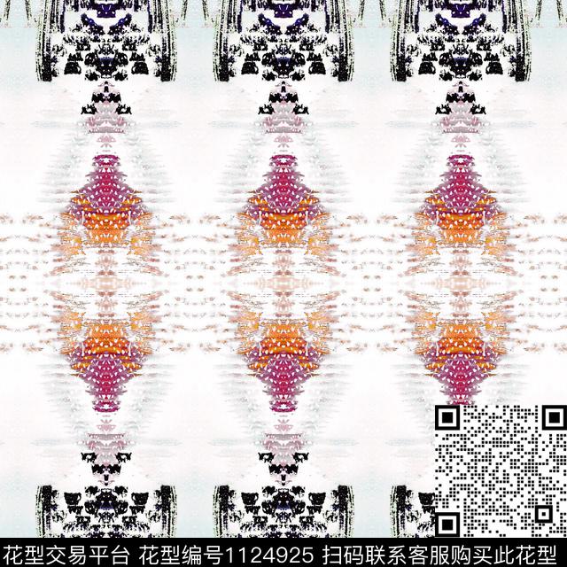 16_0002_3.jpg - 1124925 - 地毯 数码花型 几何 - 数码印花花型 － 女装花型设计 － 瓦栏