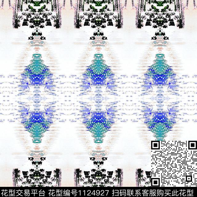 16.jpg - 1124927 - 地毯 数码花型 几何 - 数码印花花型 － 女装花型设计 － 瓦栏