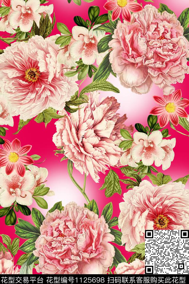 粉底花-分层.jpg - 1125698 - 花卉 数码花型 1/2接 - 数码印花花型 － 女装花型设计 － 瓦栏