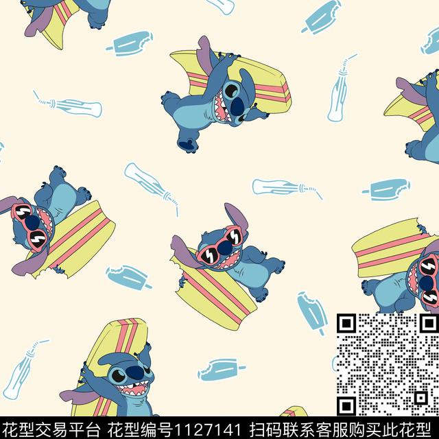 b2.jpg - 1127141 - 卡通动物 玩偶 Q版 - 数码印花花型 － 童装花型设计 － 瓦栏