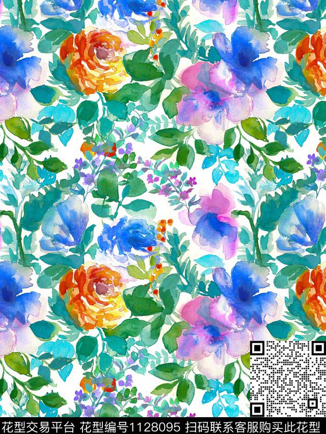 标签1标签2标签3传统印花花型下载（图片编号: 1128095） - 瓦栏（Walan）
