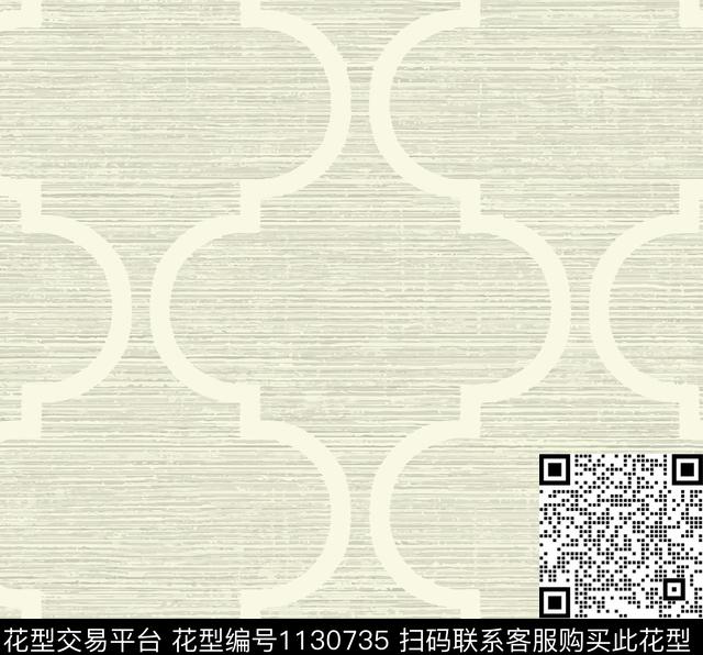 054.jpg - 1130735 - 几何 奢华 中国 - 数码印花花型 － 窗帘花型设计 － 瓦栏
