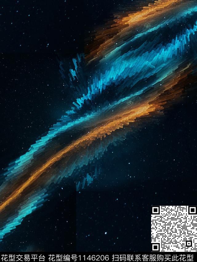 男装数码花型几何数码印花花型下载（图片编号: 1146206） - 瓦栏（Walan）