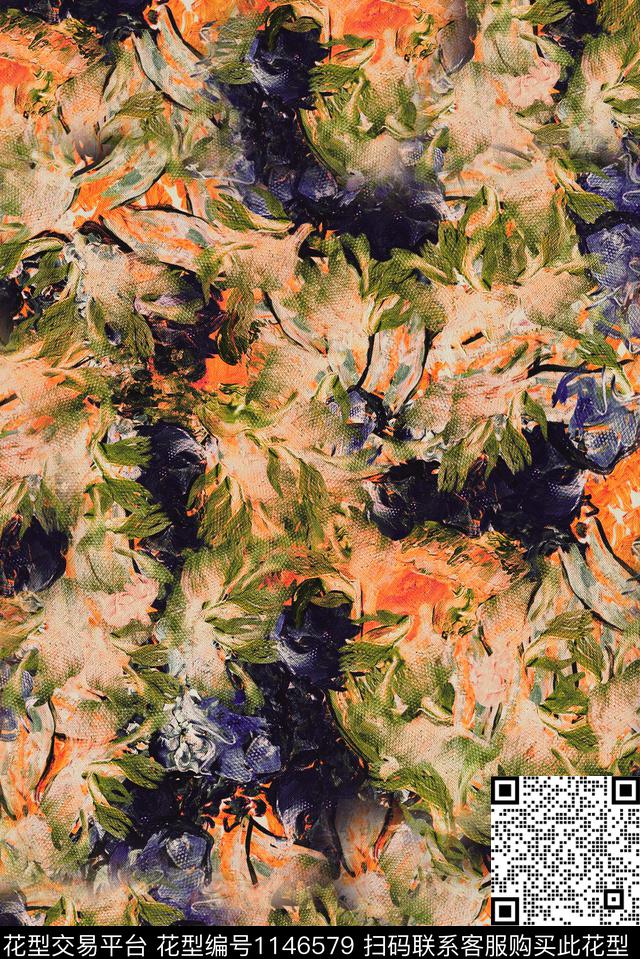 AG1811-8.jpg - 1146579 - 秋冬花型 肌理 抽象 - 数码印花花型 － 女装花型设计 － 瓦栏