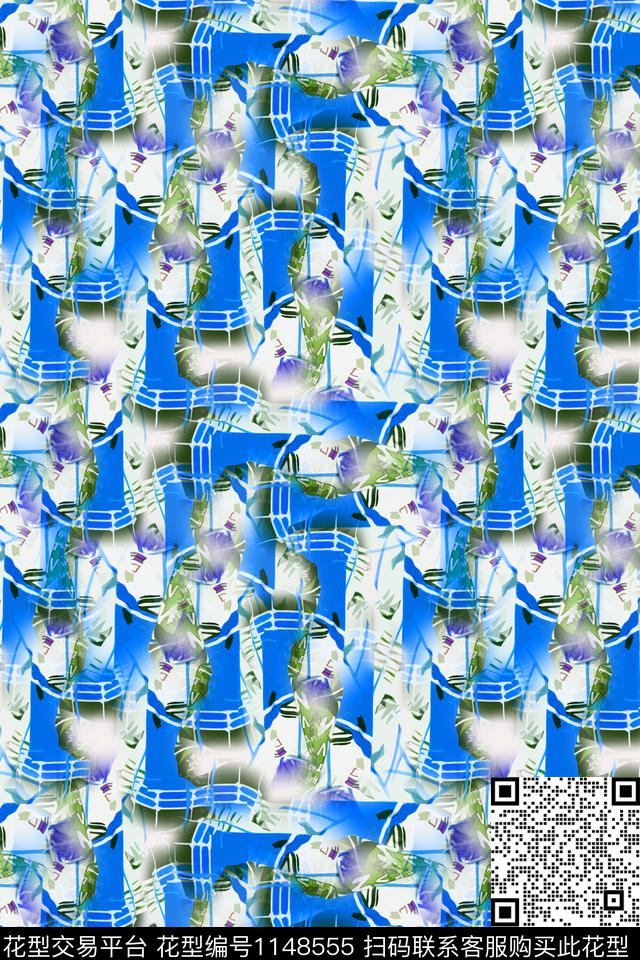 181115-径庭迷彩-8-2.jpg - 1148555 - 迷彩图案 径庭迷彩 抽象 - 数码印花花型 － 女装花型设计 － 瓦栏