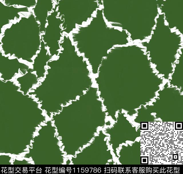 大牌风网布蕾丝数码花型数码印花花型下载（图片编号: 1159786） - 瓦栏（Walan）