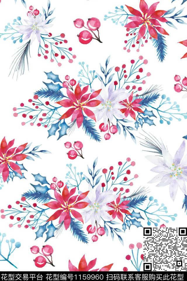 2018-12-17.jpg - 1159960 - 植物 花瓣 水彩 - 数码印花花型 － 女装花型设计 － 瓦栏