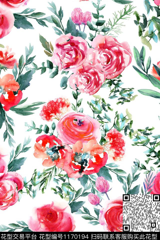 2019-1-8.jpg - 1170194 - 抽象 手绘 植物 - 数码印花花型 － 女装花型设计 － 瓦栏