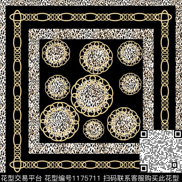 1533-NHN.jpg - 1175711 - 宫廷风 底纹 圍巾 - 数码印花花型 － 方巾花型设计 － 瓦栏