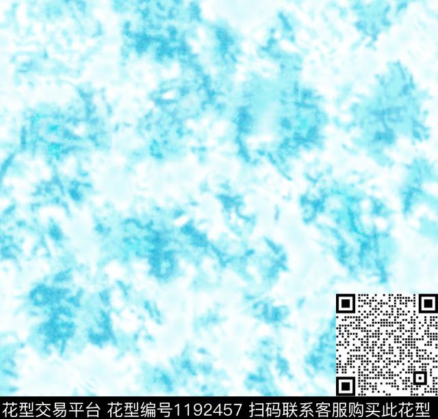 春夏花型扎染花型炫彩数码印花花型下载（图片编号: 1192457） - 瓦栏（Walan）