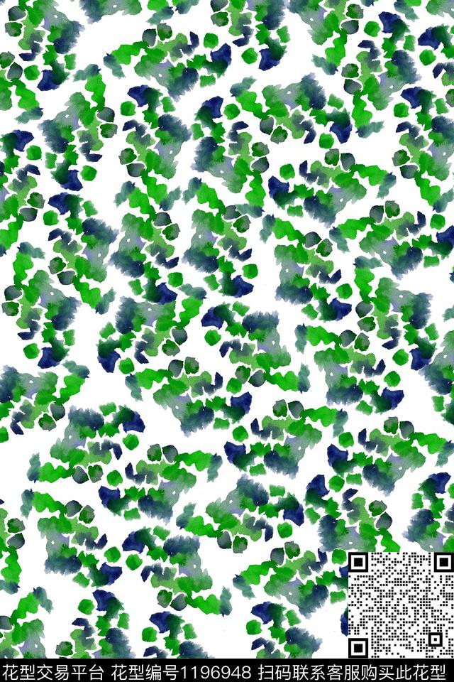 水彩肌理动物纹数码印花花型下载（图片编号: 1196948） - 瓦栏（Walan）