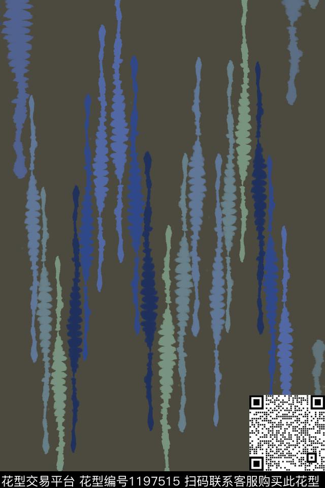 190401-nzhh-6-2.jpg - 1197515 - 男装休闲花卉 条纹图案 波浪纹 - 传统印花花型 － 男装花型设计 － 瓦栏