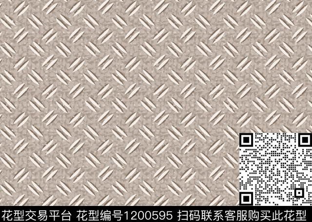 沙发005.jpg - 1200595 - 时尚 光 几何 - 传统印花花型 － 沙发布花型设计 － 瓦栏