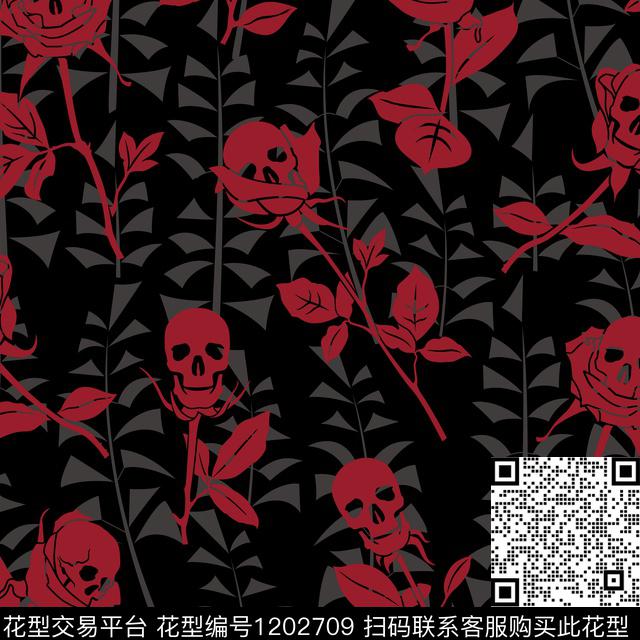 男装大牌风几何男装传统印花花型下载（图片编号: 1202709） - 瓦栏（Walan）
