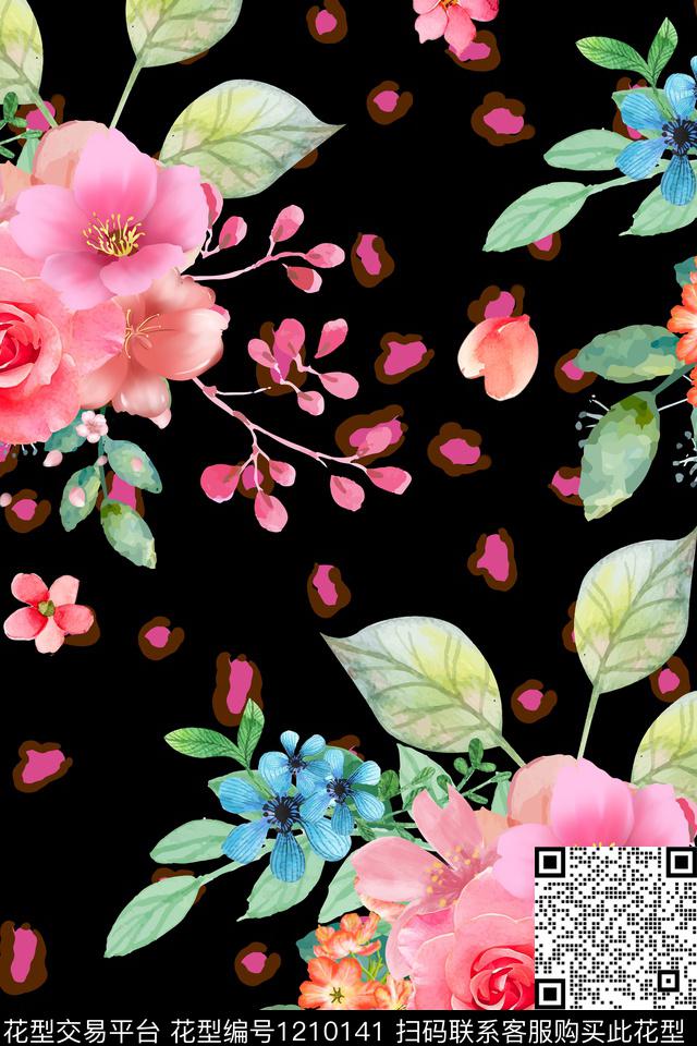 17.jpg - 1210141 - 时尚 花卉 - 数码印花花型 － 女装花型设计 － 瓦栏