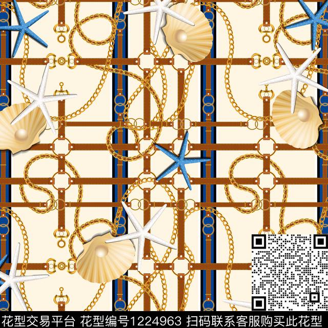 53.jpg - 1224963 - 少女 大牌风 海洋 - 数码印花花型 － 女装花型设计 － 瓦栏