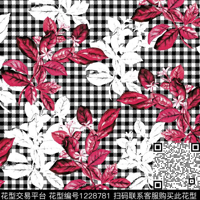190702-03.jpg - 1228781 - 时尚 数码花型 花卉 - 数码印花花型 － 女装花型设计 － 瓦栏