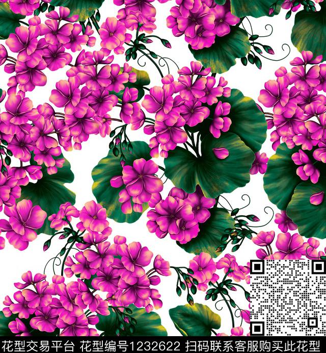 数码印花花型下载（图片编号: 1232622） - 瓦栏（Walan）