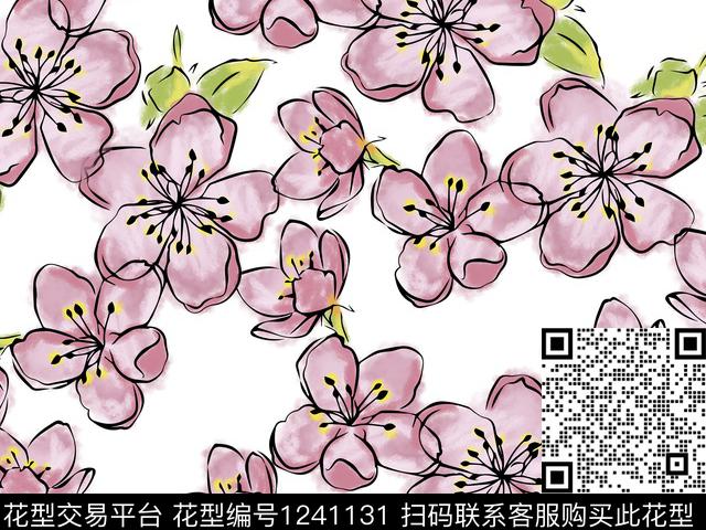 190803-1.jpg - 1241131 - 可爱花卉 漂亮花卉 电子花卉 - 数码印花花型 － 女装花型设计 － 瓦栏