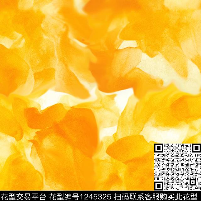 ins风 橙子纤维.jpg - 1245325 - 水果 围巾 颜色 - 数码印花花型 － 女装花型设计 － 瓦栏