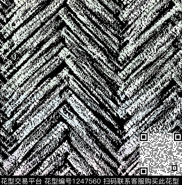 肌理6.jpg - 1247560 - 几何 肌理 大牌风 - 传统印花花型 － 墙纸花型设计 － 瓦栏