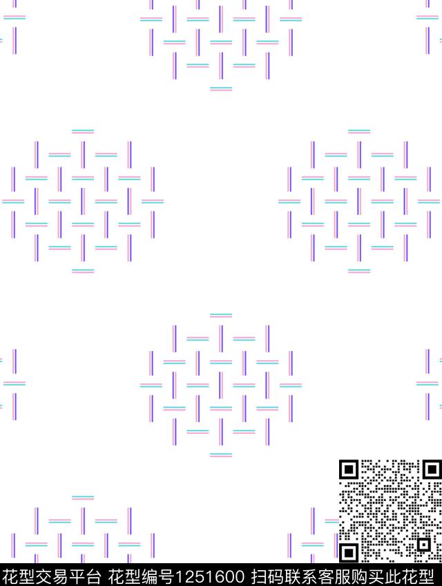 line circle1.jpg - 1251600 - 几何 素雅 - 传统印花花型 － 童装花型设计 － 瓦栏