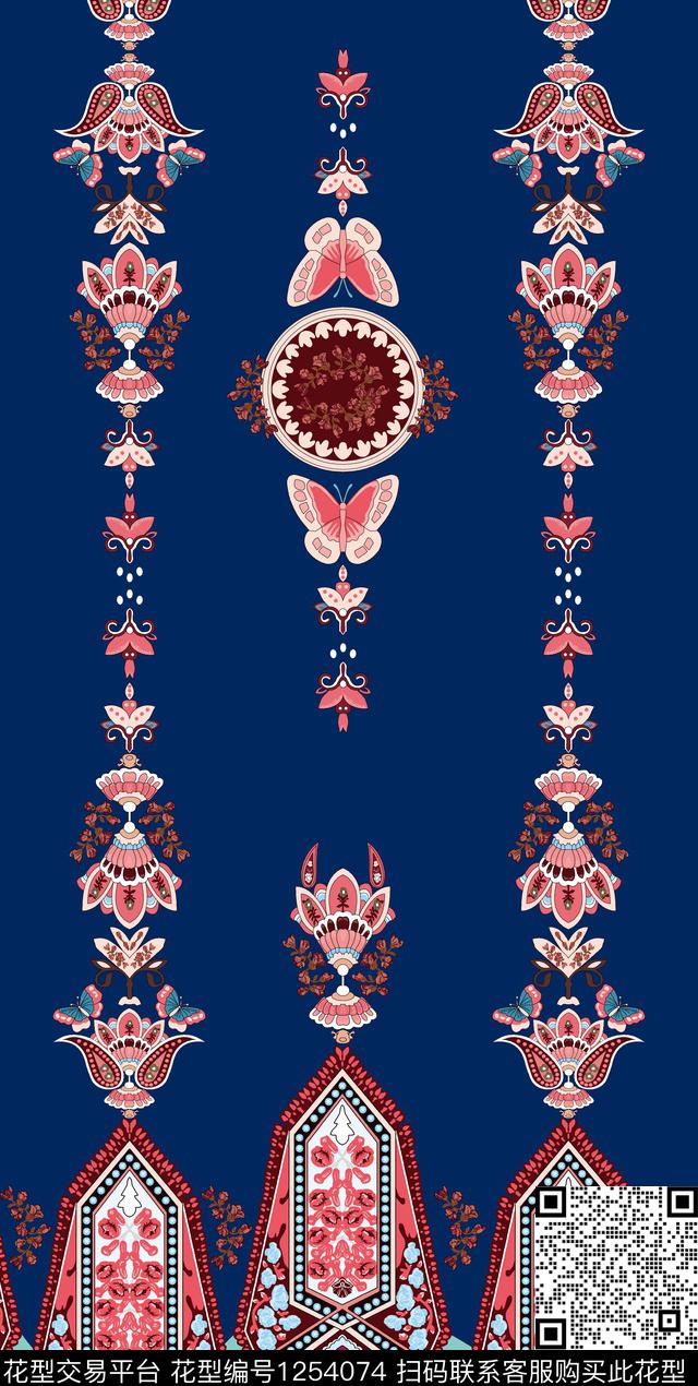 SJ-67.jpg - 1254074 - 秋冬花型 简约 几何 - 传统印花花型 － 女装花型设计 － 瓦栏