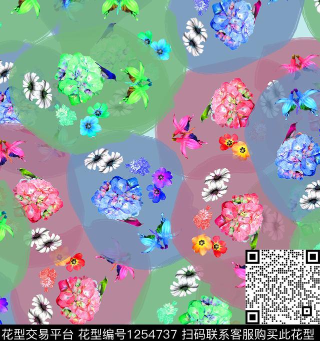779.jpg - 1254737 - 抽象 花卉 炫彩 - 数码印花花型 － 女装花型设计 － 瓦栏