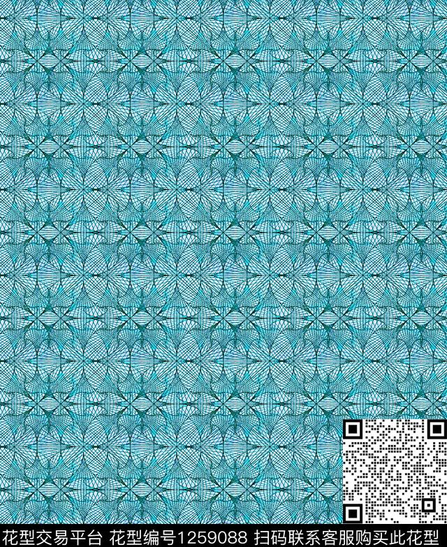 25-4.jpg - 1259088 - 肌理 抽象 几何 - 数码印花花型 － 女装花型设计 － 瓦栏