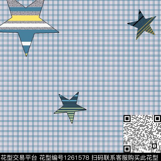 几何格子豹纹传统印花花型下载（图片编号: 1261578） - 瓦栏（Walan）