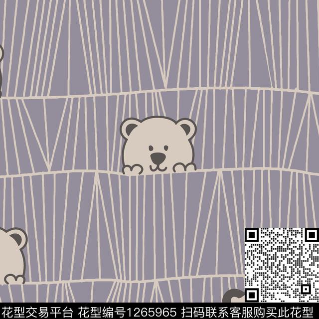 几何格子豹纹传统印花花型下载（图片编号: 1265965） - 瓦栏（Walan）