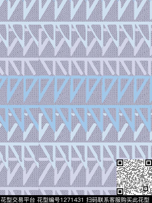 几何女装男装传统印花花型下载（图片编号: 1271431） - 瓦栏（Walan）