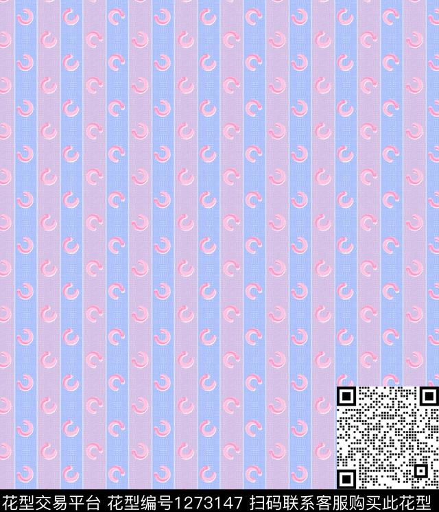 2019-8-16-1.jpg - 1273147 - 几何 底纹 条纹 - 数码印花花型 － 童装花型设计 － 瓦栏