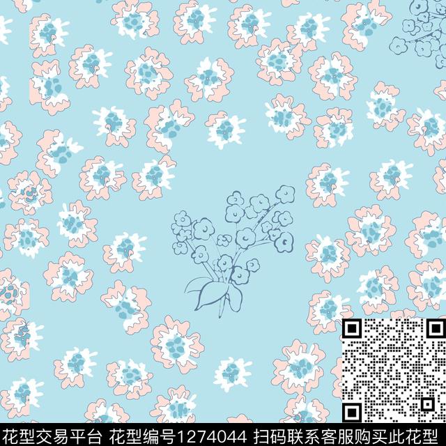 几何女装男装传统印花花型下载（图片编号: 1274044） - 瓦栏（Walan）