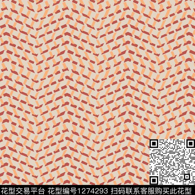 几何女装男装传统印花花型下载（图片编号: 1274293） - 瓦栏（Walan）