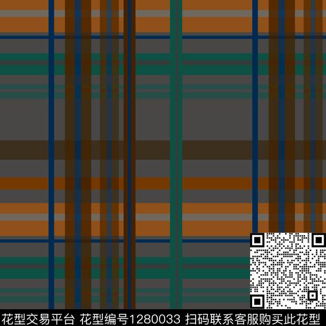 几何学院风格格子图案传统印花花型下载（图片编号: 1280033） - 瓦栏（Walan）