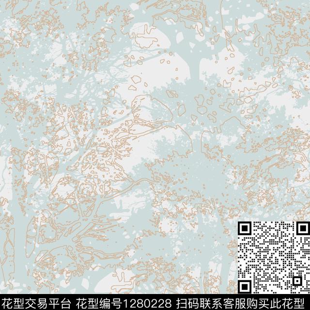 几何女装男装传统印花花型下载（图片编号: 1280228） - 瓦栏（Walan）