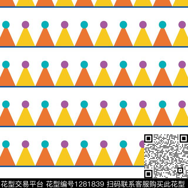 帽子卡通泳装传统印花花型下载（图片编号: 1281839） - 瓦栏（Walan）