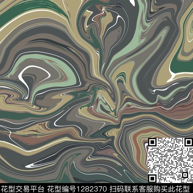 颜色线条画纹理传统印花花型下载（图片编号: 1282370） - 瓦栏（Walan）