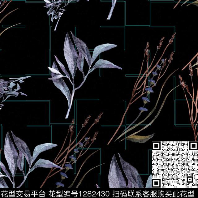 20191204.jpg - 1282430 - 女装 花卉 时尚 - 数码印花花型 － 女装花型设计 － 瓦栏