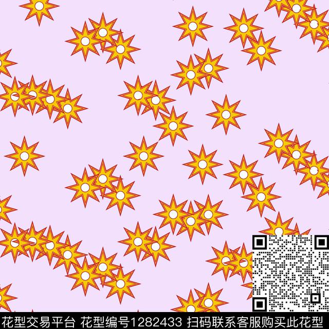 泳装童装趣味传统印花花型下载（图片编号: 1282433） - 瓦栏（Walan）