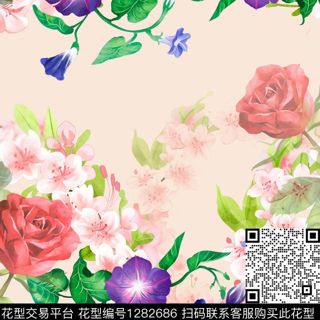 20191209.jpg - 1282686 - 女装 花卉 时尚 - 数码印花花型 － 女装花型设计 － 瓦栏