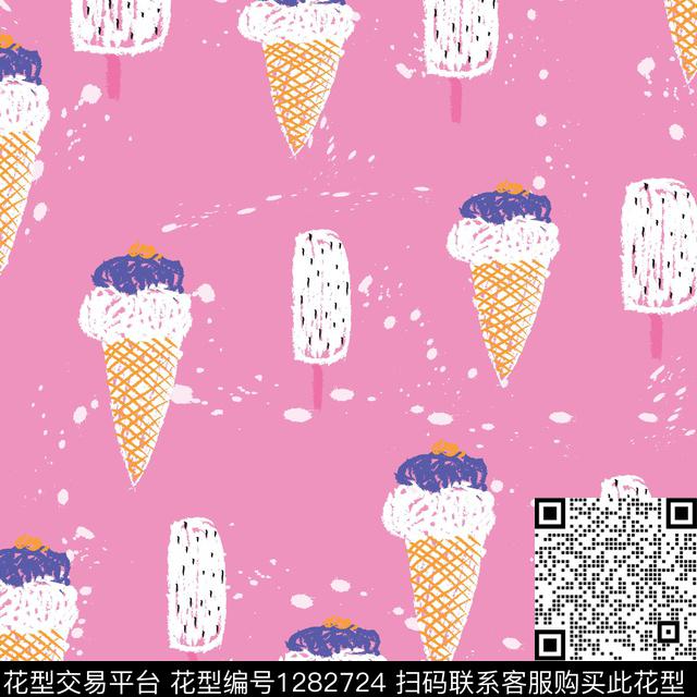 泳装童装趣味传统印花花型下载（图片编号: 1282724） - 瓦栏（Walan）