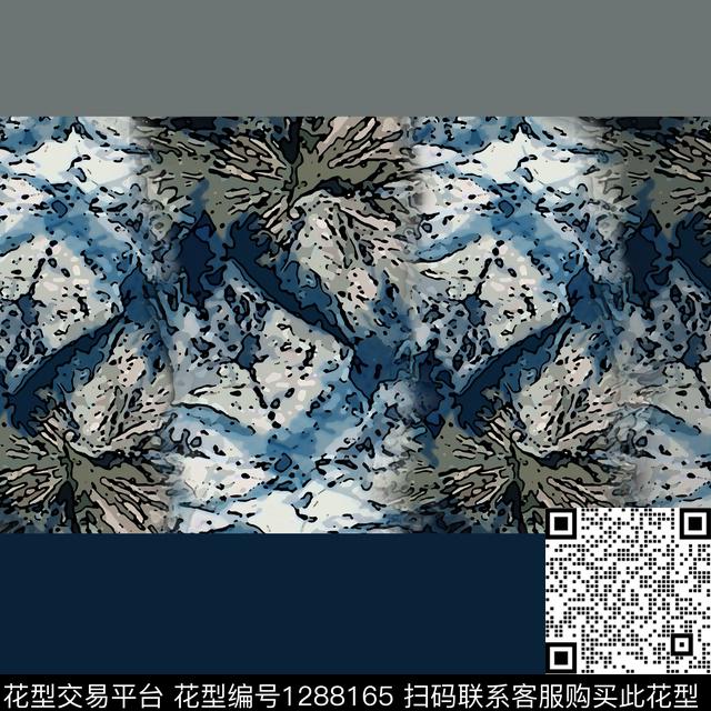 191228-抽象印花-10-3.jpg - 1288165 - 抽象 条纹混搭 肌理图案 - 数码印花花型 － 男装花型设计 － 瓦栏