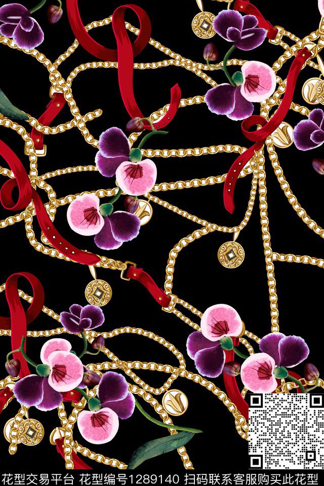 xcwh-dp20.jpg - 1289140 - 涂鸦 几何 花卉 - 数码印花花型 － 女装花型设计 － 瓦栏
